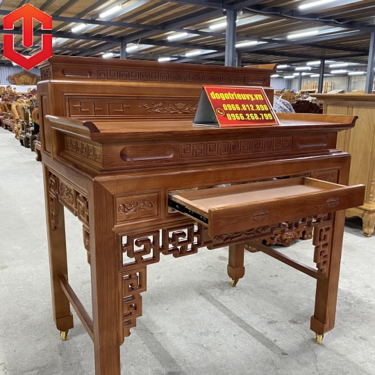 BÀN CÚNG 2 TẦNG 1M53 SỒI LAU HƯƠNG