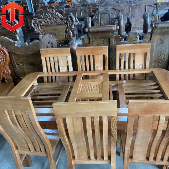 BÀN ĂN SỒI 2 TẦNG MÀU TỰ NHIÊN 