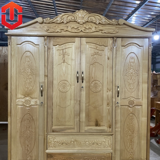 TỦ ÁO NỮ HOÀNG SỒI ZIN 4 CÁNH