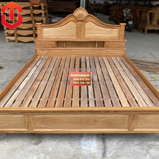 GIƯỜNG GÕ HỘP 1M8 