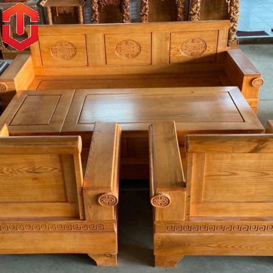 SALON PHÁO ĐỐI SỒI MÀU LAU HƯƠNG