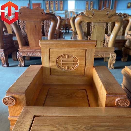 SALON PHÁO ĐỐI SỒI MÀU LAU HƯƠNG
