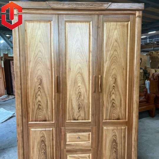 TỦ ÁO HƯƠNG XÁM 3 CÁNH 