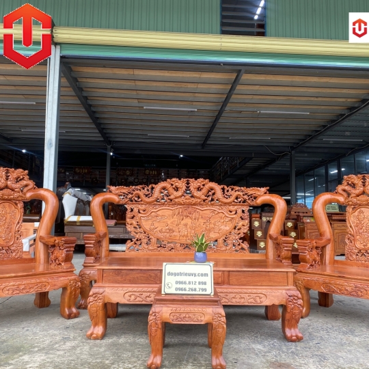 SALON RỒNG QUAY ĐẦU HƯƠNG ĐÁ C12