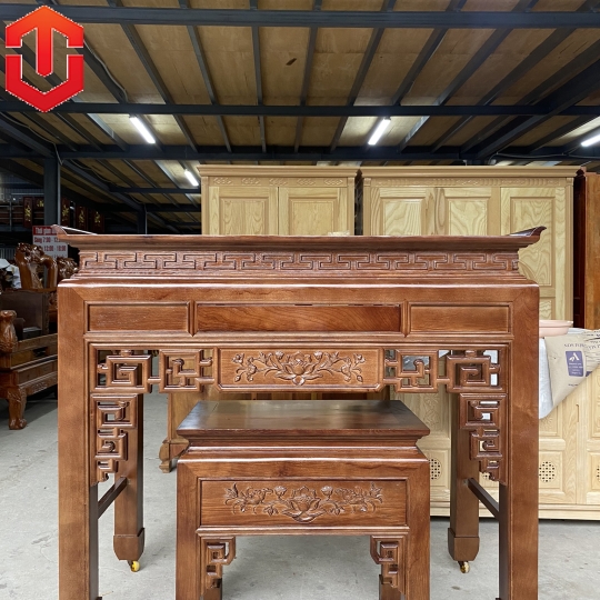 BÀN CÚNG SỒI MÀU ÓC CHÓ