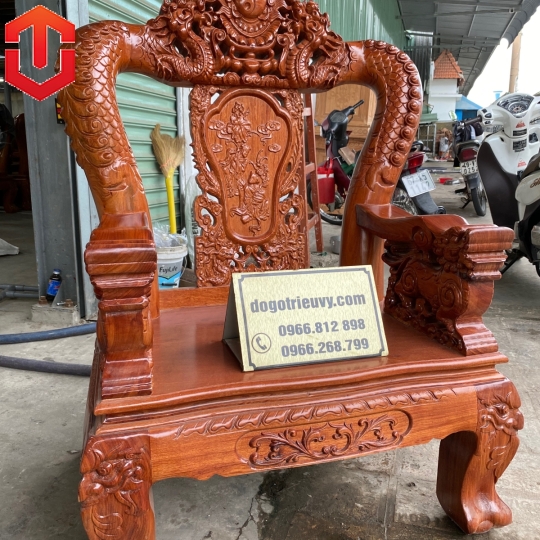 SALON RỒNG BÁT TIÊN HƯƠNG ĐÁ C12 6 MÓN
