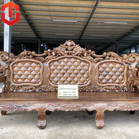 SALON HOÀNG GIA MUN TỰA CARO 6 MÓN