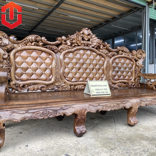 SALON HOÀNG GIA MUN TỰA CARO 6 MÓN