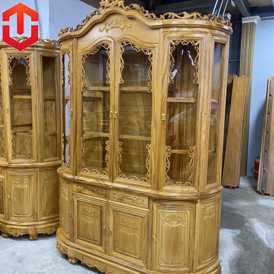 TỦ RƯỢU BẦU GÕ ĐỎ 1M6