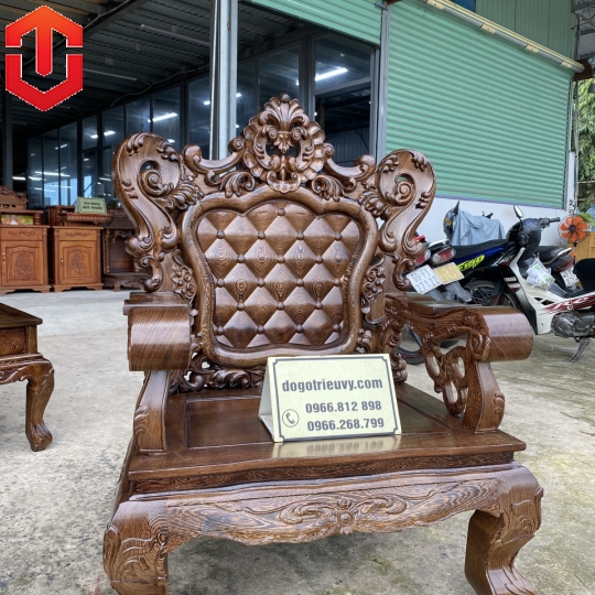 SALON HOÀNG GIA MUN TỰA CARO 6 MÓN