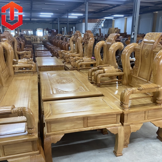 SALON TẦN THUỶ HOÀNG C14 GÕ ĐỎ