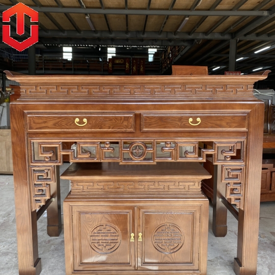 BÀN CÚNG SỒI MÀU ÓC CHÓ 1M53
