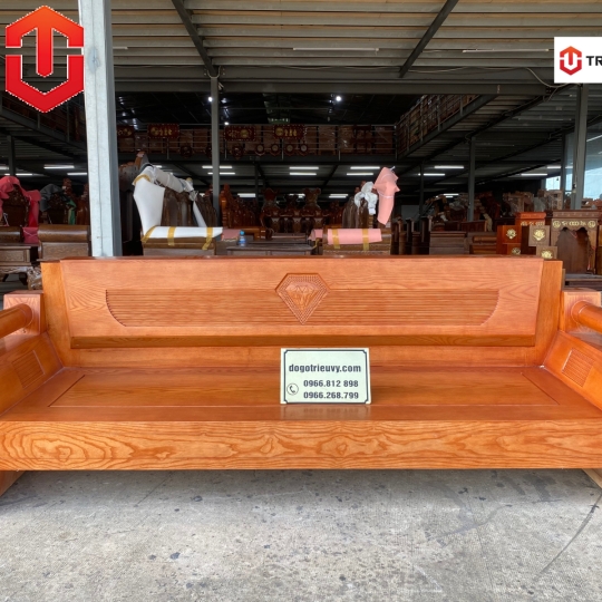 SOFA GÓC KIM CƯƠNG SỒI LAU HƯƠNG