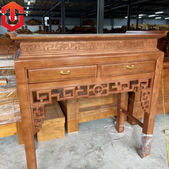 BÀN CÚNG SỒI 1M27 MÀU LAU HƯƠNG 