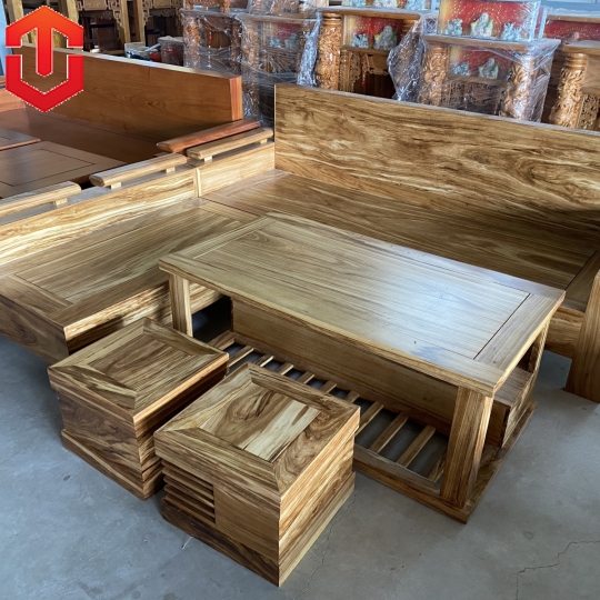 SOFA GÓC TRỨNG HƯƠNG XÁM