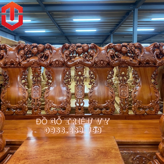 SALON ĐÀO HƯƠNG ĐÁ CAO CẤP CỘT 16 10 MÓN