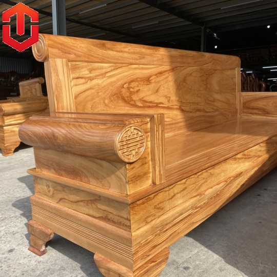 SALON PHÁO ĐỐI GÕ ĐỎ - CAO CẤP