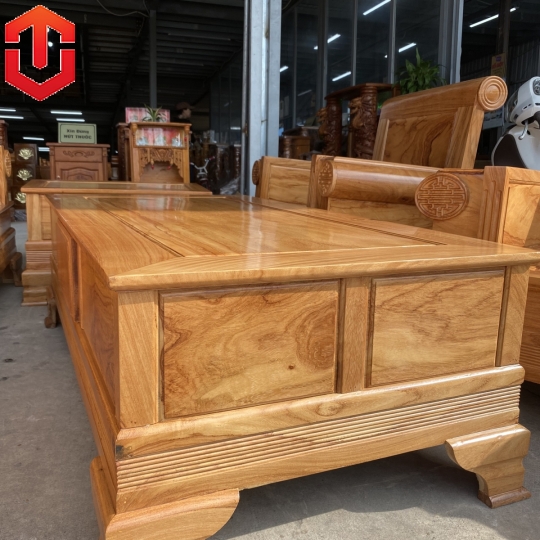 SALON PHÁO ĐỐI GÕ ĐỎ - CAO CẤP