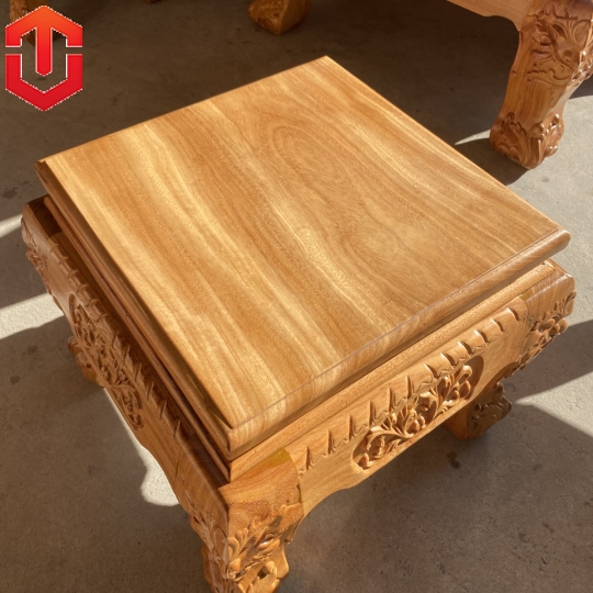 SALON ĐÀO GÕ ĐỎ CỘT 14 6 MÓN - CAO CẤP