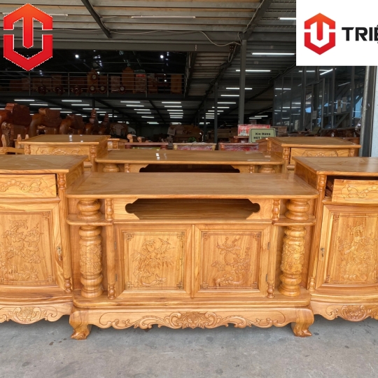 KỆ CỘT NHO GÕ ĐỎ 2M2