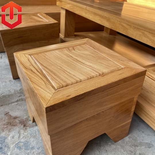 SOFA GÓC HỘP GÕ ĐỎ 
