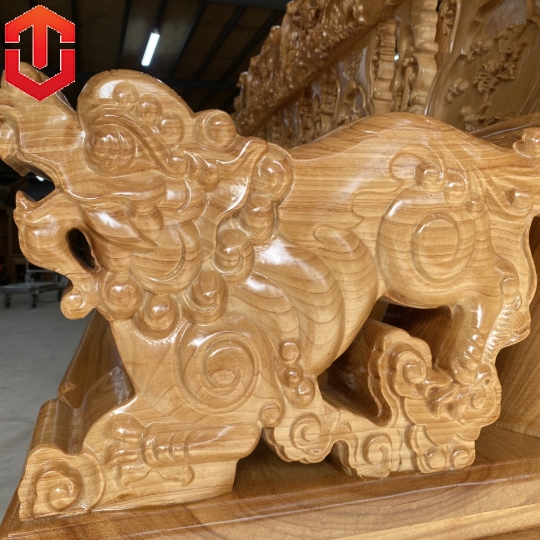 SALON ĐÀO TAY NGHÊ GÕ ĐỎ CỘT 16 10 MÓN CAO CẤP