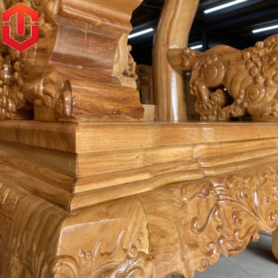 SALON ĐÀO TAY NGHÊ GÕ ĐỎ CỘT 16 10 MÓN CAO CẤP