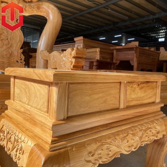 SALON ĐÀO TAY NGHÊ GÕ ĐỎ CỘT 16 10 MÓN CAO CẤP