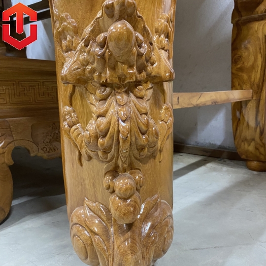 SẬP THỜ RỒNG GÕ ĐỎ CHÂN 18