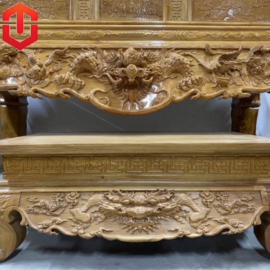 SẬP THỜ RỒNG GÕ ĐỎ CHÂN 18