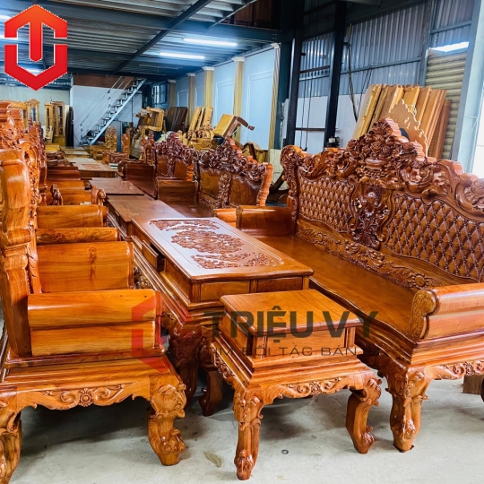 SALON HOÀNG GIA HƯƠNG ĐÁ C14 6 MÓN- CAO CẤP