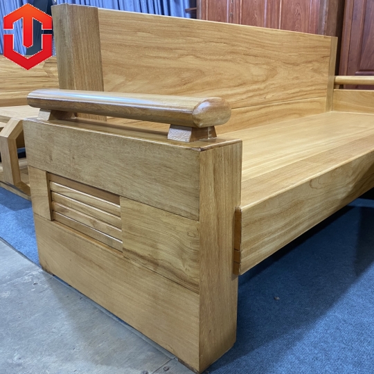 SOFA GÓC TRỨNG GÕ ĐỎ 