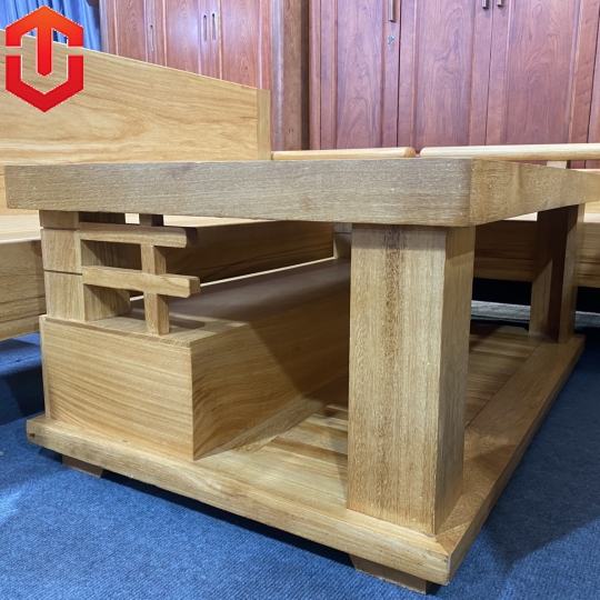 SOFA GÓC TRỨNG GÕ ĐỎ 