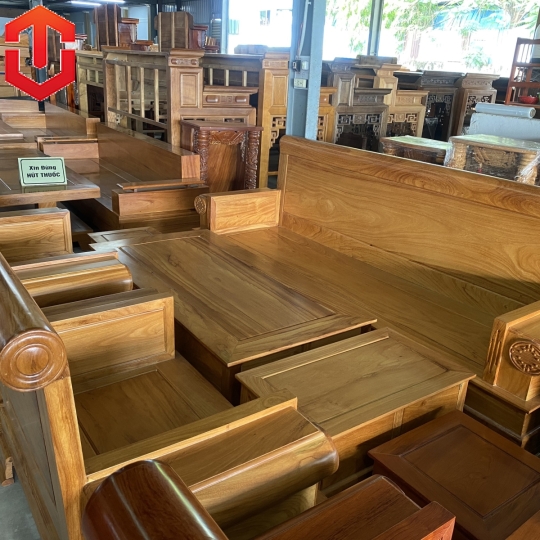 SALON PHÁO ĐỐI GÕ ĐỎ