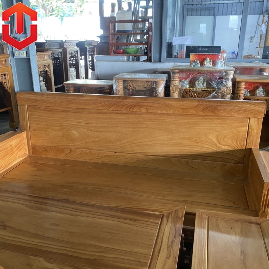 SALON PHÁO ĐỐI GÕ ĐỎ