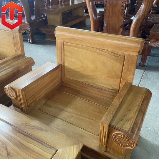 SALON PHÁO ĐỐI GÕ ĐỎ