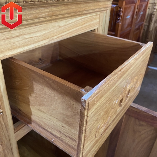 TỦ THỜ BỤNG PHỆ GÕ ĐỎ 1M6