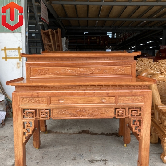 BÀN CÚNG HƯƠNG ĐÁ 2 TẦNG 1M53