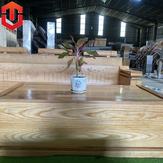 SOFA GÓC XÍCH XE TĂNG SỒI LAU MÀU HƯƠNG 