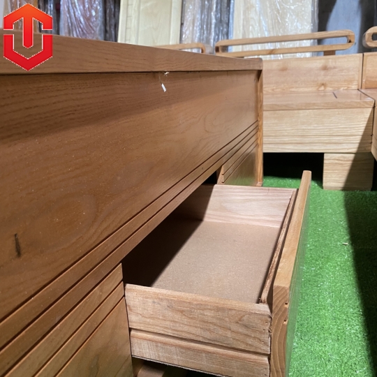 SOFA GÓC XÍCH XE TĂNG SỒI LAU MÀU HƯƠNG 