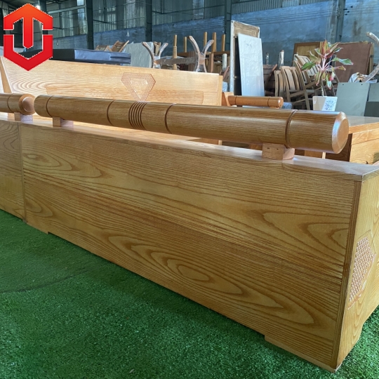 SOFA GÓC KIM CƯƠNG SỒI LAU MÀU HƯƠNG VÀNG 