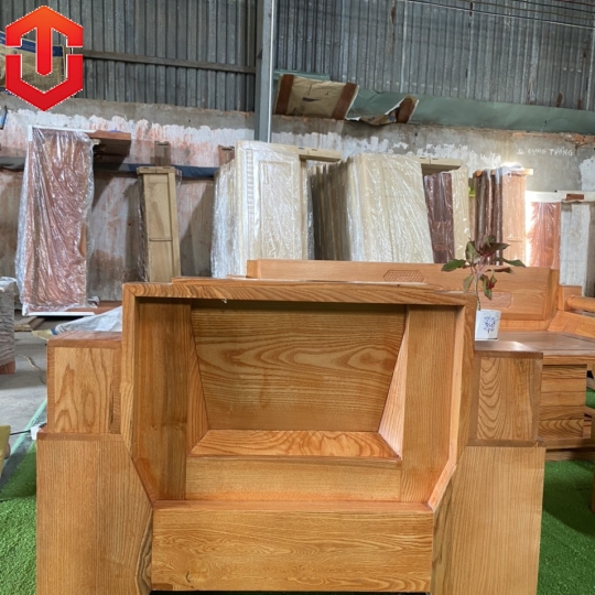 SOFA ĐỐI KIM CƯƠNG SỒI LAU MÀU HƯƠNG VÀNG 