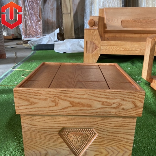 SOFA ĐỐI KIM CƯƠNG SỒI LAU MÀU HƯƠNG VÀNG 