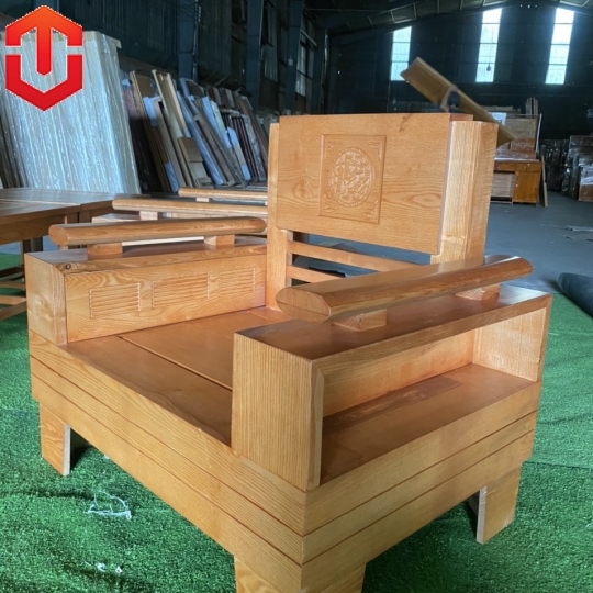 SOFA ĐỐI TRỨNG SỒI LAU MÀU HƯƠNG VÀNG