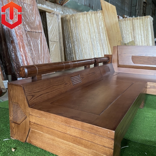 SOFA GÓC KIM CƯƠNG SỒI LAU MÀU ÓC CHÓ
