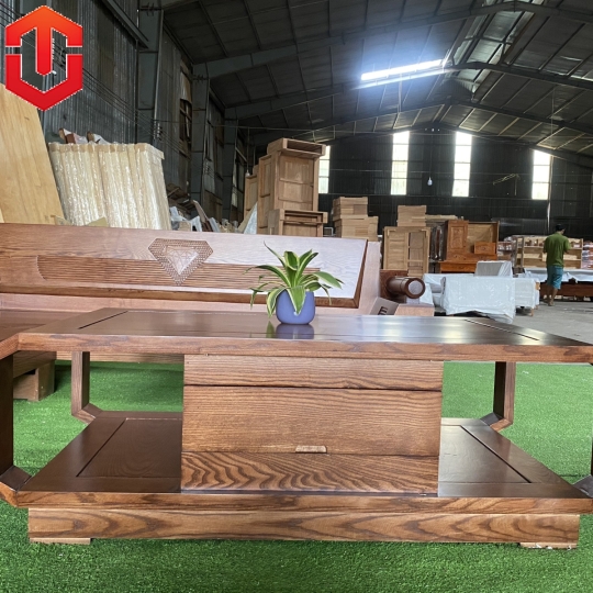 SOFA GÓC KIM CƯƠNG SỒI LAU MÀU ÓC CHÓ