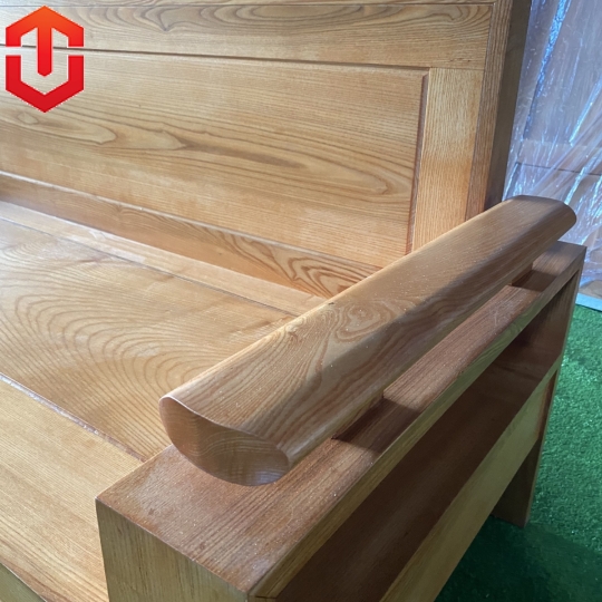 SOFA GÓC NHỎ TỰA TRƠN SỒI LAU MÀU HƯƠNG VÀNG 2MX1M8
