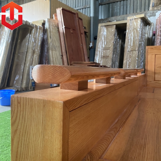 SOFA GÓC NHỎ TỰA TRƠN SỒI LAU MÀU HƯƠNG VÀNG 2MX1M8