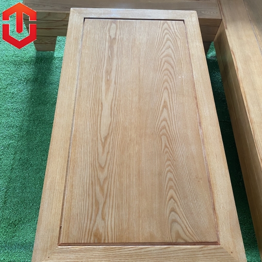 SOFA GÓC NHỎ TỰA TRƠN SỒI LAU MÀU HƯƠNG VÀNG 2MX1M8