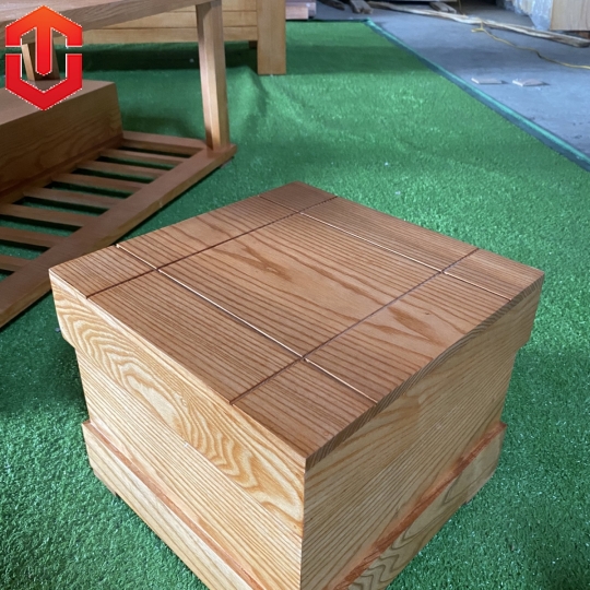 SOFA GÓC NHỎ TỰA TRƠN SỒI LAU MÀU HƯƠNG VÀNG 2MX1M8